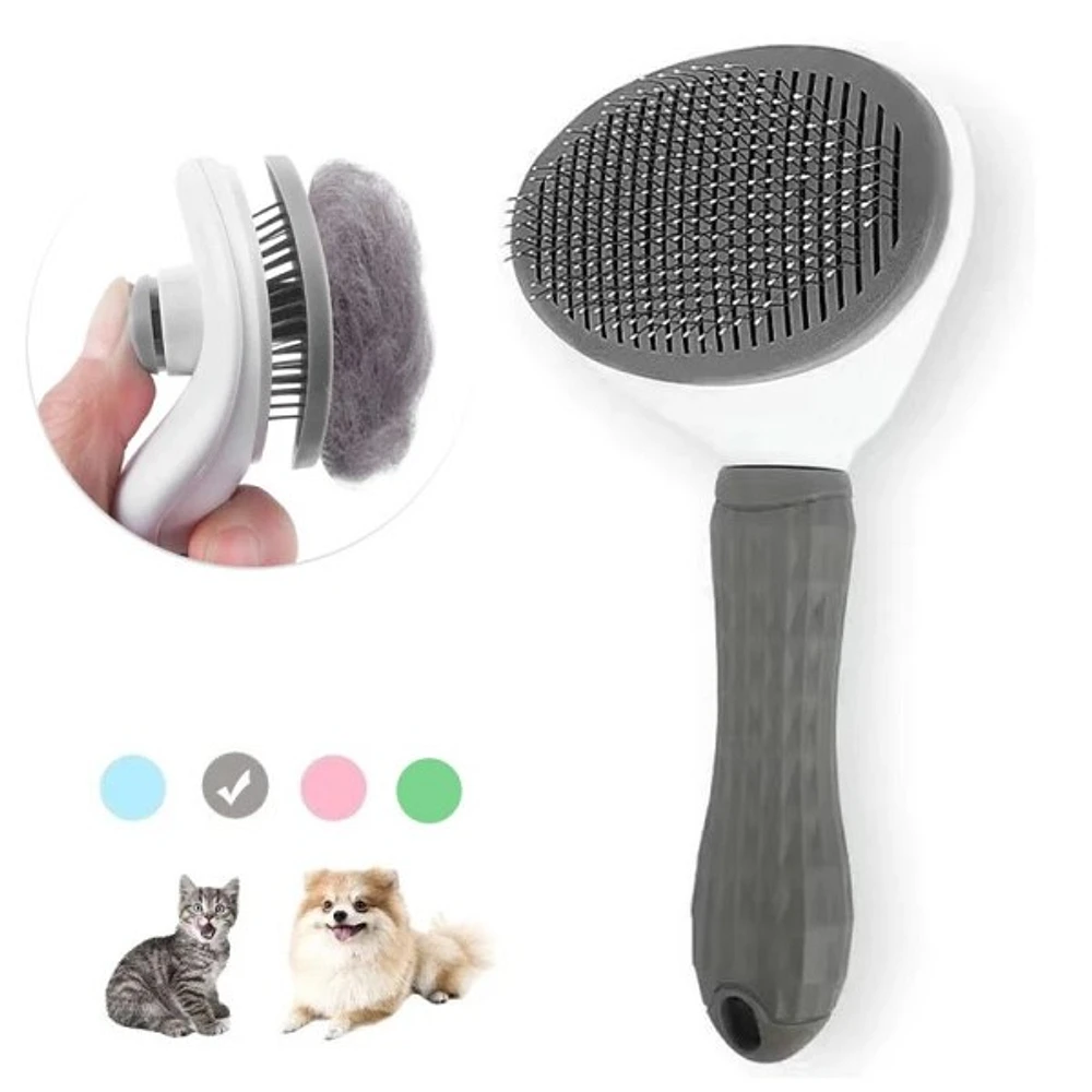 New Pet Comb Stainless Steel Needle Dog And Cat Hair Removal Floating Cleaning Beauty Skin Care Brush