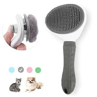 New Pet Comb Stainless Steel Needle Dog And Cat Hair Removal Floating Cleaning Beauty Skin Care Brush