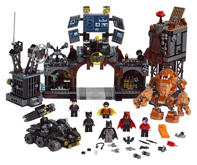 lego batcave clayface invasion
