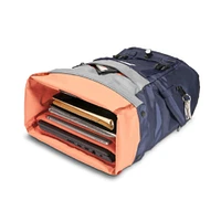 Everki - ContemPRO Roll Top Laptop Backpack up to 15.6 inch Navy