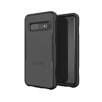 Samsung Galaxy S10 Gear4 D3O Black Platoon Case w/ Holster