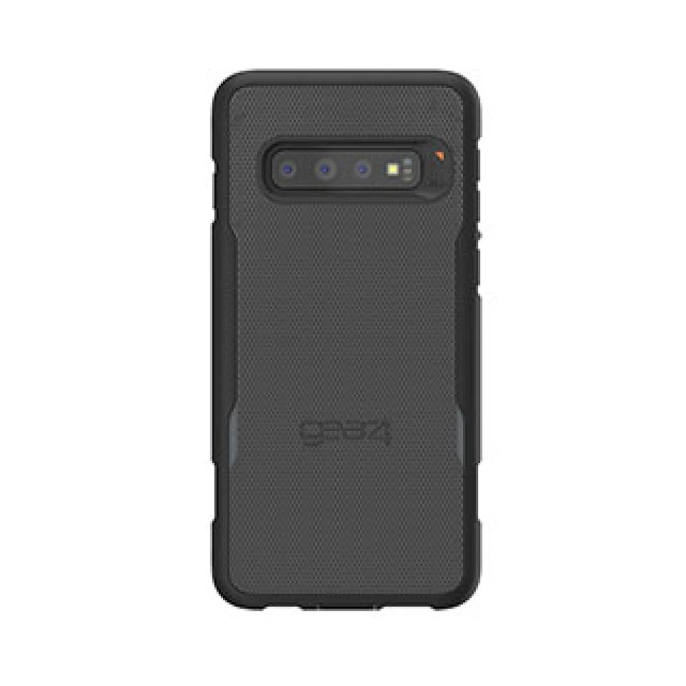 Samsung Galaxy S10 Gear4 D3O Black Platoon Case w/ Holster