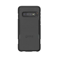 Samsung Galaxy S10 Gear4 D3O Black Platoon Case w/ Holster