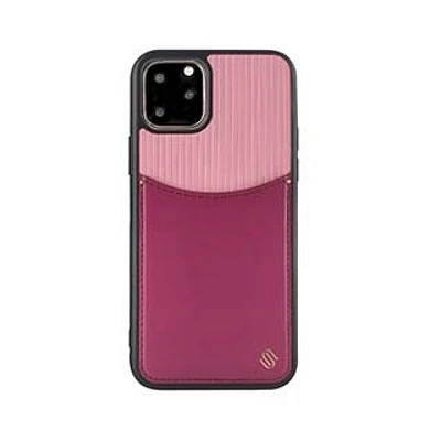 iPhone 11 Pro Uunique Pink Rosette Pocket Case