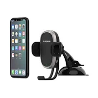 PureGear 10W Black AutoGrip Universal Car Charging Mount w/ Qi + Suction Mount  UPC #: 818719026286 |