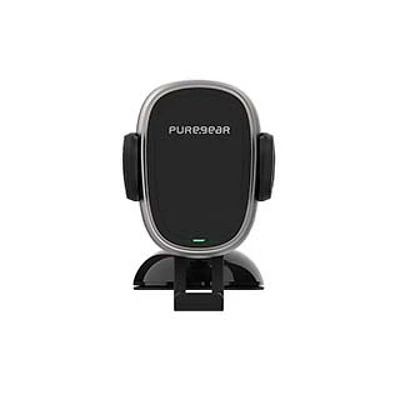 PureGear 10W Black AutoGrip Universal Car Charging Mount w/ Qi + Suction Mount  UPC #: 818719026286 |