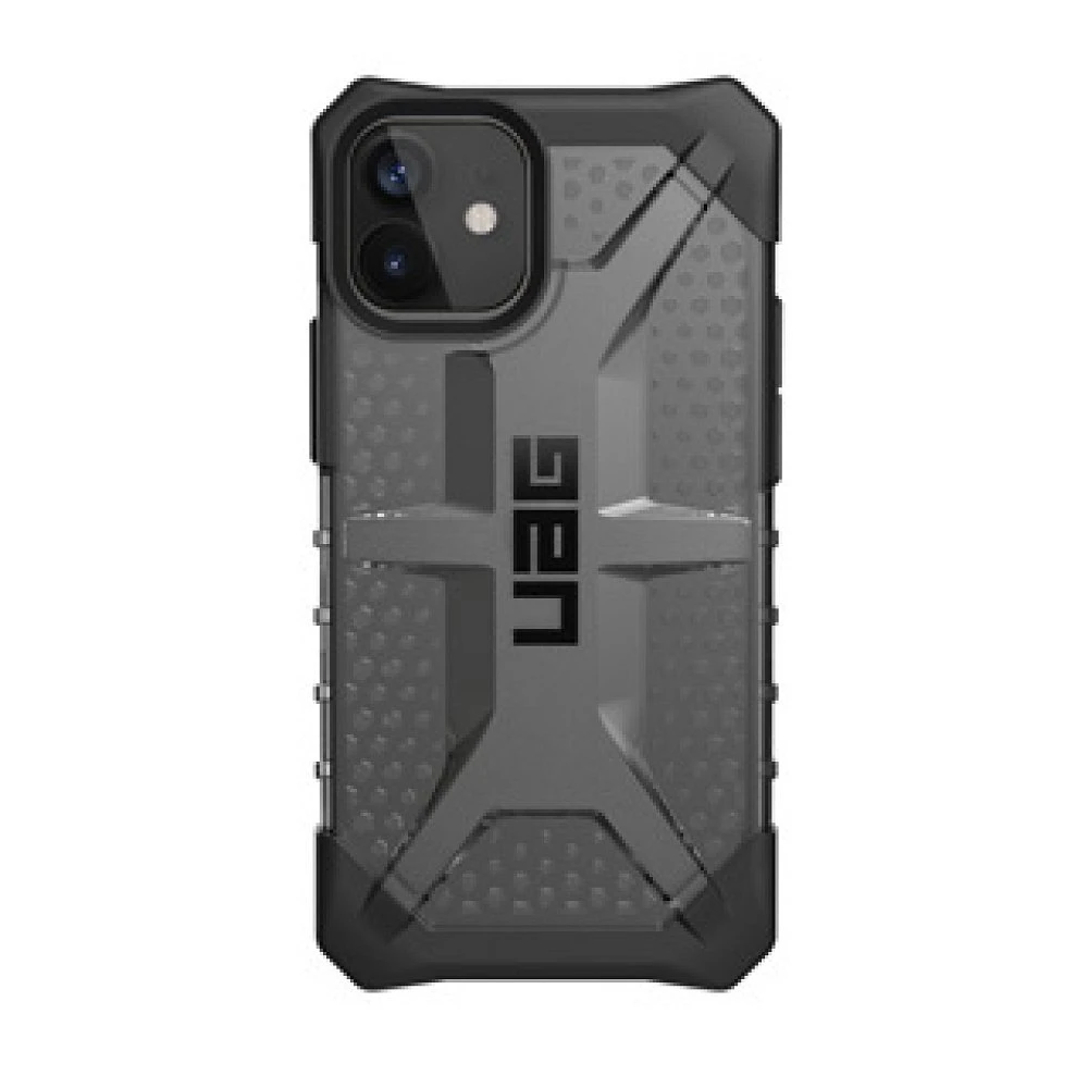 iPhone 12 Mini UAG Clear/Black (Ice) Plasma Case SKU: 15-07496