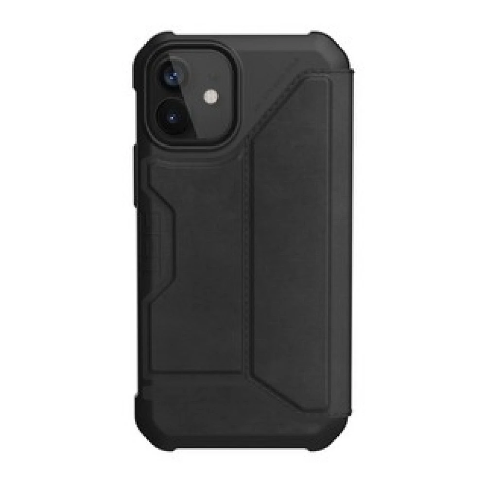 iPhone 12 Mini UAG Black Metropolis Folio Case SKU: 15-07498