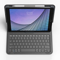 iPad 10.2 (2019/2020) (7th/8th Gen)/Pro 10.5 ZAGG Charcoal Messenger Folio Case