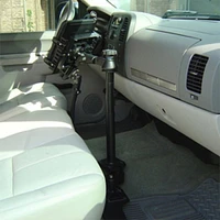 RAM No-Drill Laptop Mount for '07-13 Chevrolet Silverado + More - C-Size