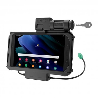 RAM Key Locking Power + Data Dock for Samsung Tab Active3 &amp; Tab Active2