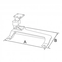 RAM No-Drill Vehicle Base for '07-13 Chevrolet Silverado + More