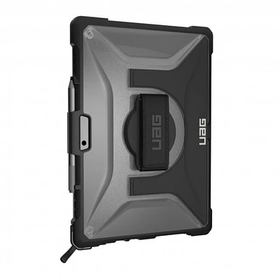 Microsoft Surface Pro 10/9 UAG Plasma Series Case w/H+S Strap - Clear/Black Ice