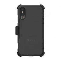 iPhone Xs Max Gear4 D3O Black Platoon Case w/ Holster