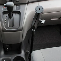 RAM Pod HD Vehicle Mount with Aluminum Rod and C-Size Round Plate
