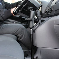 RAM Pod HD Vehicle Mount with Aluminum Rod and C-Size Round Plate