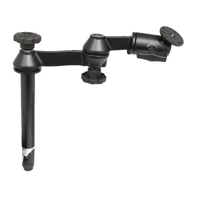 RAM 8 Upper Pole with Double Swing Arms &amp; Round Plate - C Size