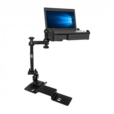 RAM No-Drill Laptop Mount for '04-14 Ford F-150 + More - C-Size