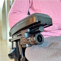 RAM Universal Wheelchair Base with Quick Release &amp; Swivel Feature - B Size