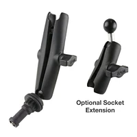 RAM Quick Release Socket Arm Extension for Wheelchair Armrests - B-Size