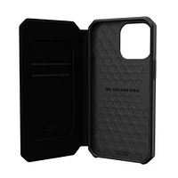 Phone 15 Plus/14 Plus UAG Metropolis Folio Case - Kevlar Black