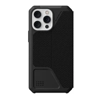 Phone 15 Plus/14 Plus UAG Metropolis Folio Case - Kevlar Black