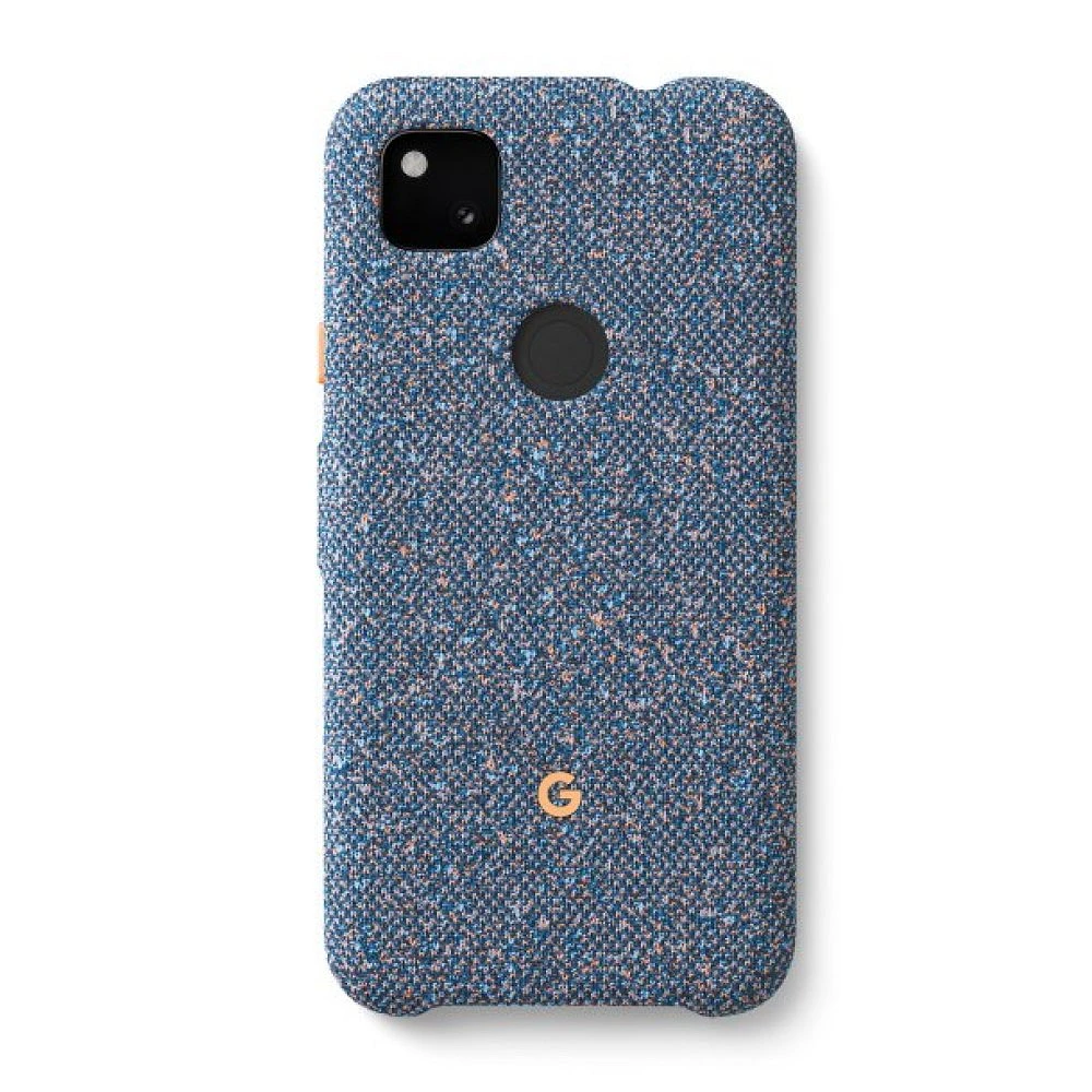 Google Pixel 4a OEM Blue Confetti Fabric Case