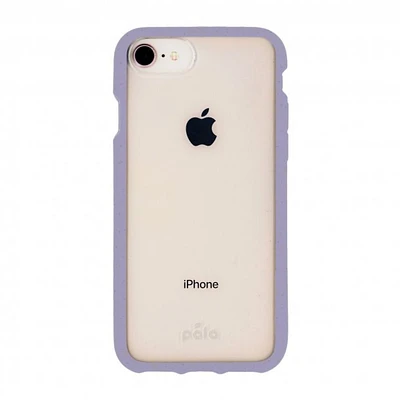 iPhone SE (2022/2020)/8 Pela Clear/Lavender Compostable Eco-Friendly Protective Case