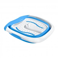 HoMedics Collapsible Footbath with Vibration, Heat Maintenance + Salt Cap.