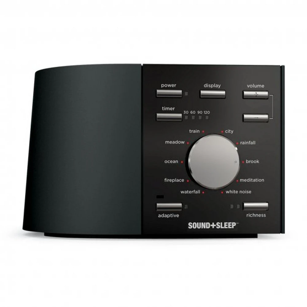 Sound+Sleep Black Adaptive Sound Sleep Therapy System