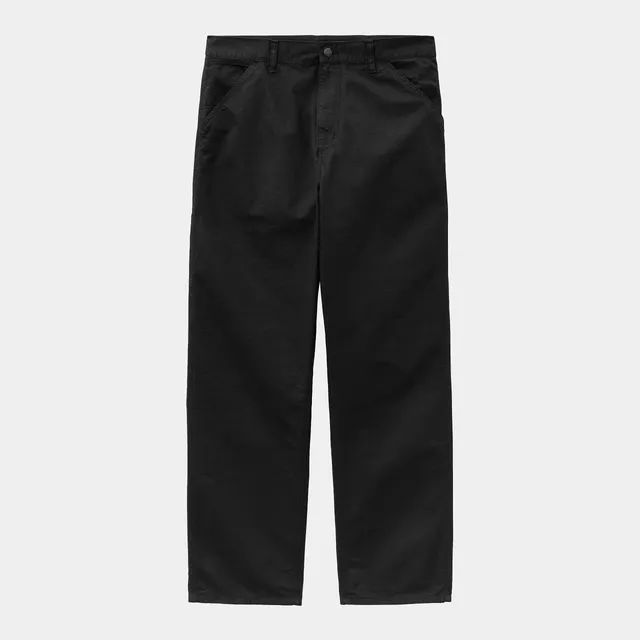 Carhartt WIP Mens Master Pant Tobacco Brown Rinsed Denison Twill