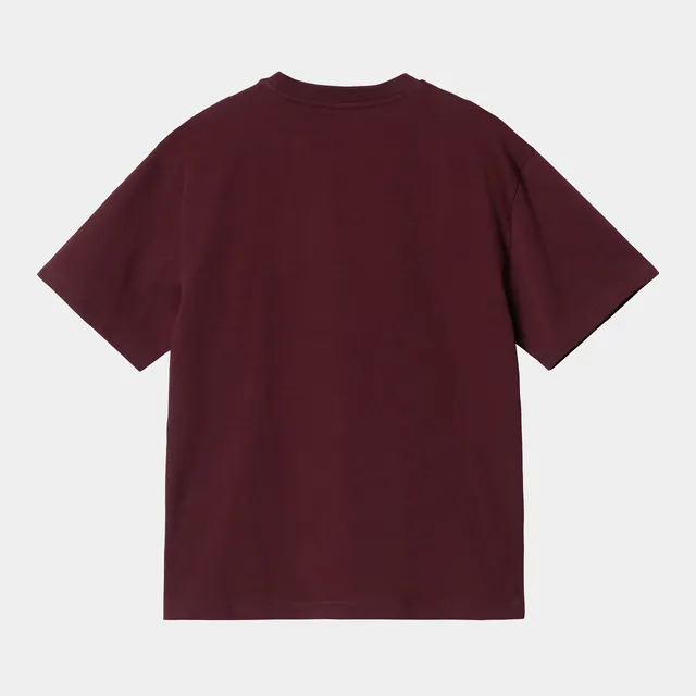 T-shirt Color maroon - SINSAY - 0237T-83X