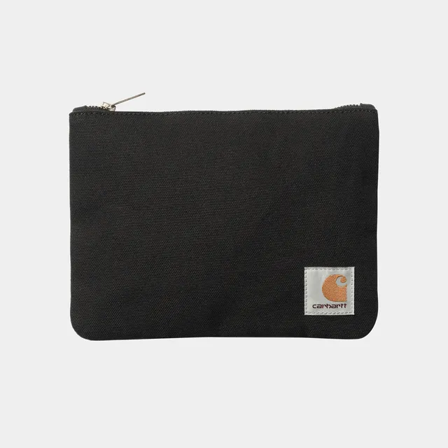 Carhartt WIP Flint Tote Bag Dark Green In Cotton in Black