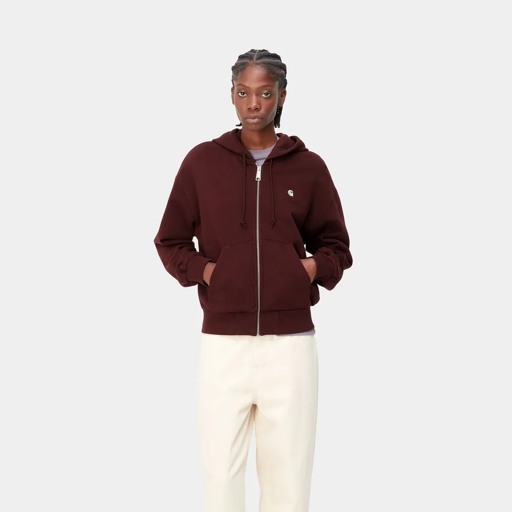 Carhartt WIP - W' Hooded Carhartt Sweatshirt - Glassy Purple/Discovery Green