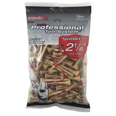 Shortee 2 1/8 Inch Tees (120 Count)