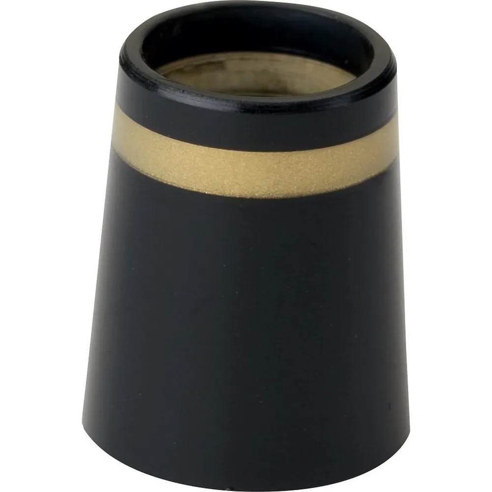 Tapered Iron Ferrule Black/Gold/Black Dozen