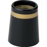 Unitized Iron Ferrule Black/Gold/Black Dozen