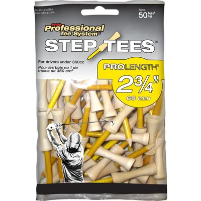 PTS Step Tee 2 3/4 Inch (50 count)