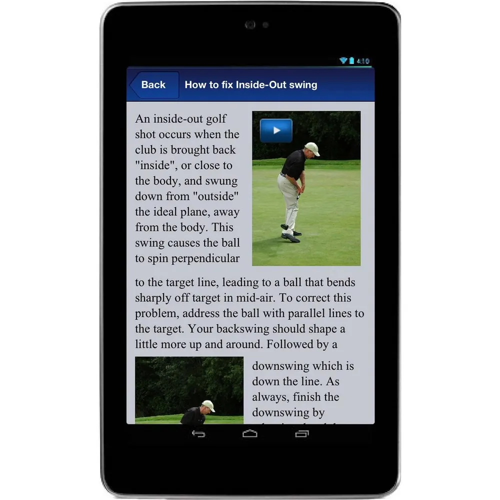 Golf Swing Analyzer