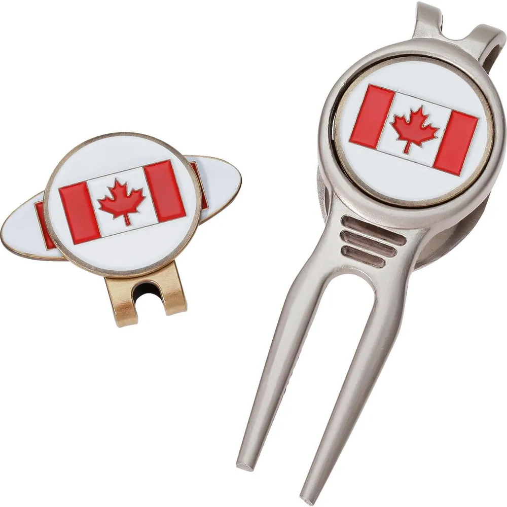 Canadian Flag Divot Tool Set