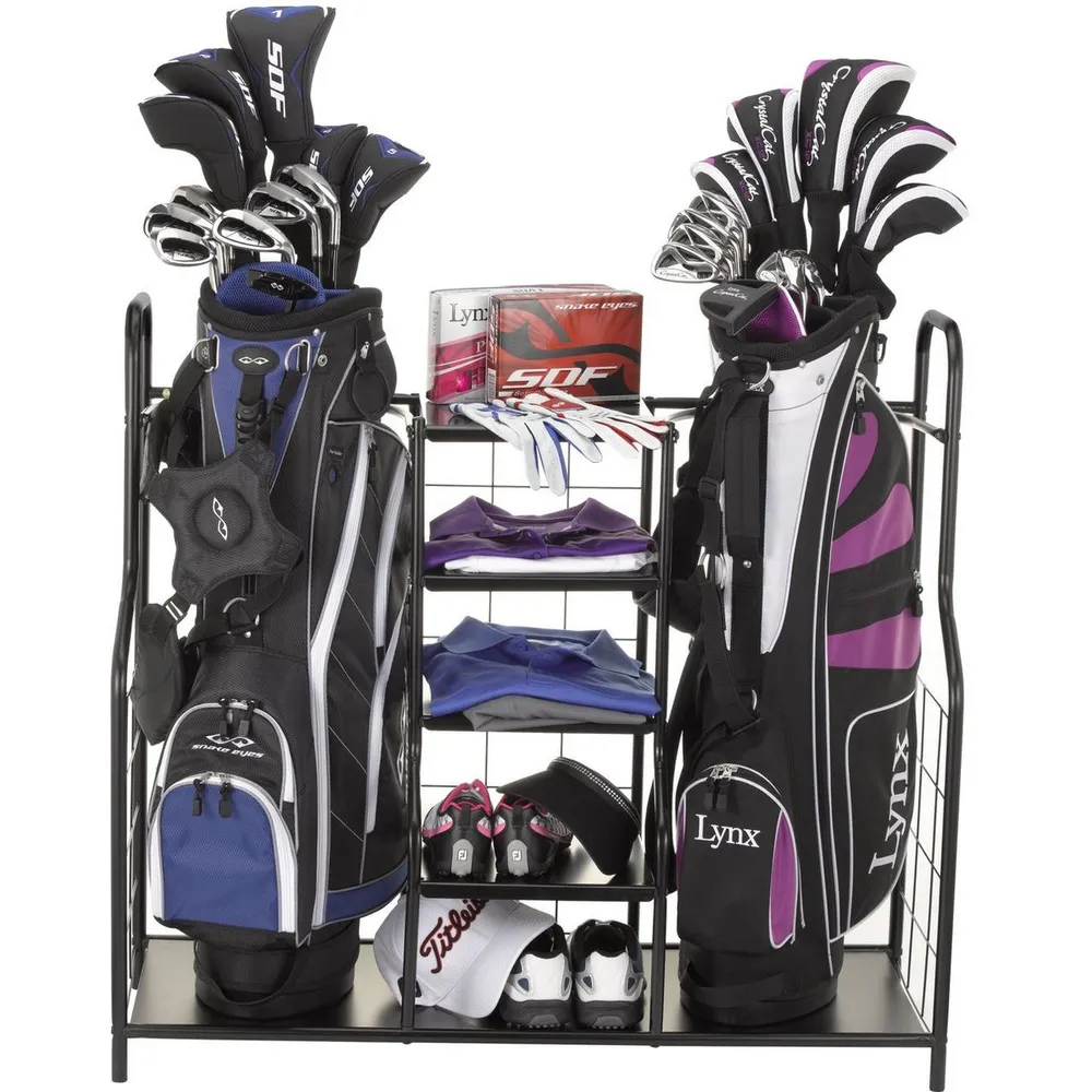 Double Metal Club and Bag Organizer