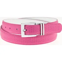 Women's Perforated to Smooth Reversible Belt