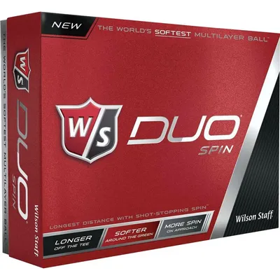 DUO Spin Golf Balls - White