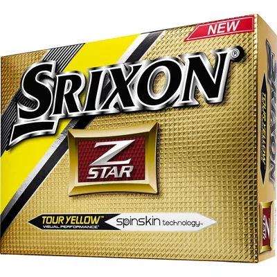 Z-Star Yellow Golf Balls