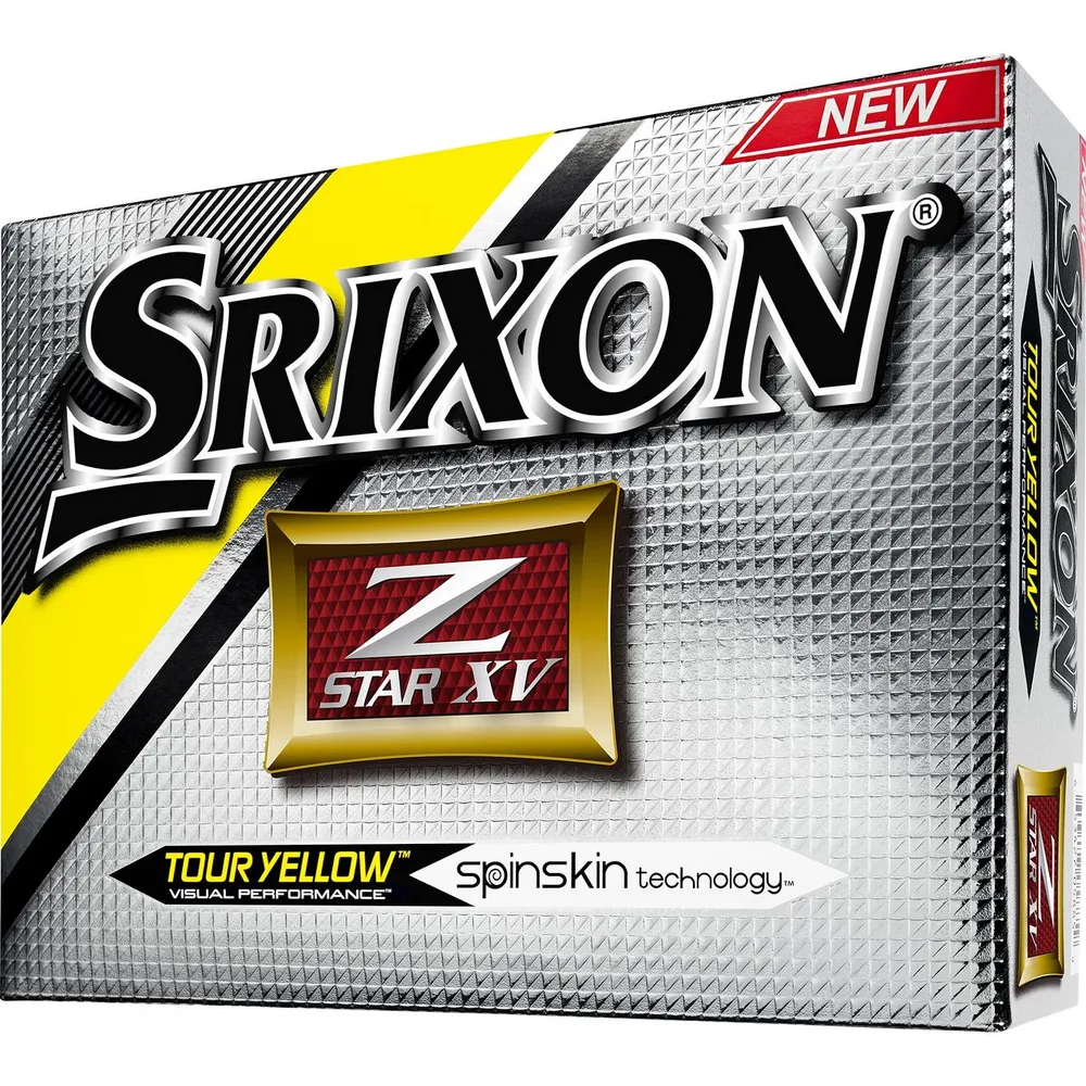 Z-Star XV Yellow Golf Balls