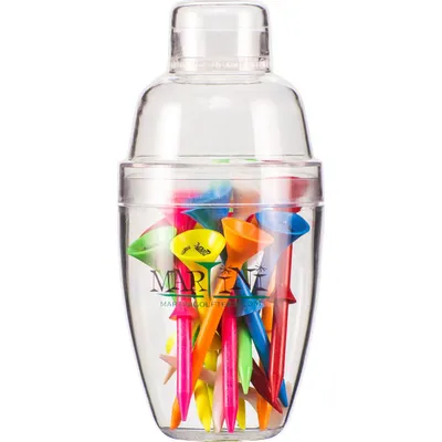 Martini Tee Shaker 3 1/4IN Assorted Colors (16 count)