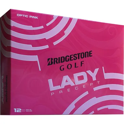 Bridgestone Lady Precept Pink Golf Balls