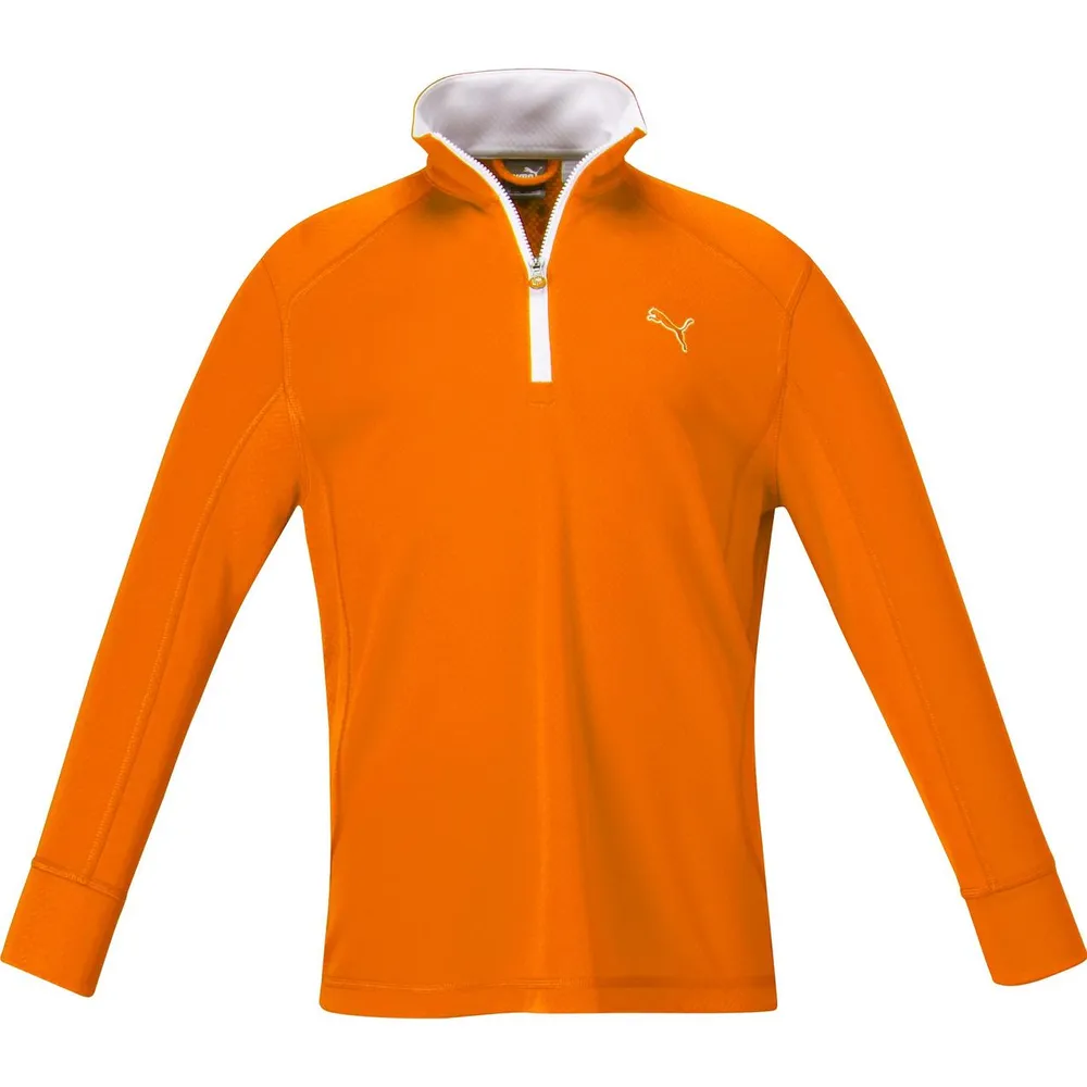 Boy's Golf Quarter-Zip Long Sleeve Top