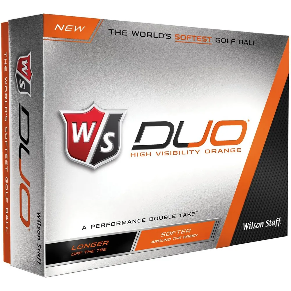 DUO Orange Golf Balls