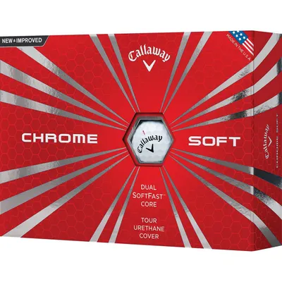 Prior Generation Chrome Soft White Golf Balls